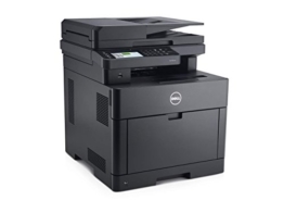 Dell H625cdw Cloudfähiger WLAN Multifunktions-Farblaserdrucker mit automatischer Duplex Druck- & Scanfunktion (Scanner, Fax, Kopierer & Drucker) -