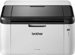 Brother HL-1210W Kompakter S/W-Laserdrucker weiß/dunkelgrau -