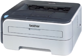 Brother HL-2150N Schwarzweiß Netzwerk-Laserdrucker mit integriertem Printserver - 1