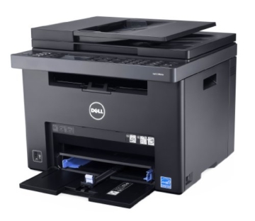 Dell C1765nfw LED-Farblaser-Multifunktionsdrucker (600x600dpi, USB, WLAN, LAN, Fax, Drucken, Scannen, Kopieren) - 