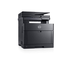 Dell H825cdw Cloudfähiger WLAN Multifunktions-Farblaserdrucker mit automatischer Duplex Druck- & Scanfunktion (Scanner, Fax, Kopierer & Drucker) -