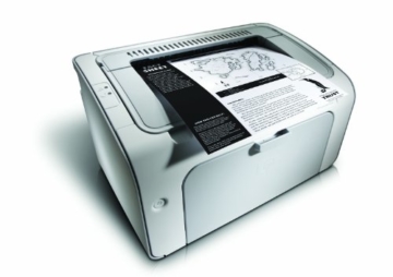 HP LaserJet Pro P1102 Laserdrucker (A4, Schwarzweiß Drucker, USB, 600 x 600 dpi) weiß - 