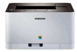 Samsung Xpress  C410W Farblaserdrucker (2400 x 600 dpi, WiFi, USB, NFC) weiß -