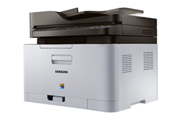 Samsung Xpress C480FN/TEG Farblaser-Multifunktionsgerät (Drucken, Scannen, Kopieren, Faxen, 2.400 x 600 dpi, 128 MB Speicher, 800 MHz Prozessor) grau/schwarz - 