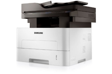 Samsung Xpress M2875FD/XEC Monolaser-Multifunktionsgerät (Drucken, Scannen, Kopieren, Faxen, 4.800 x 600 dpi, 128 MB Speicher, 600 MHZ Prozessor) - 